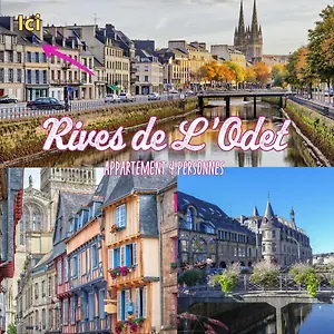  Appartement Les Rives De L'odet, Vue Riviere France